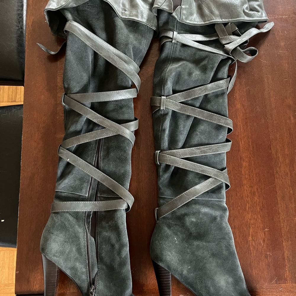 Colin Stuart over the knee boot